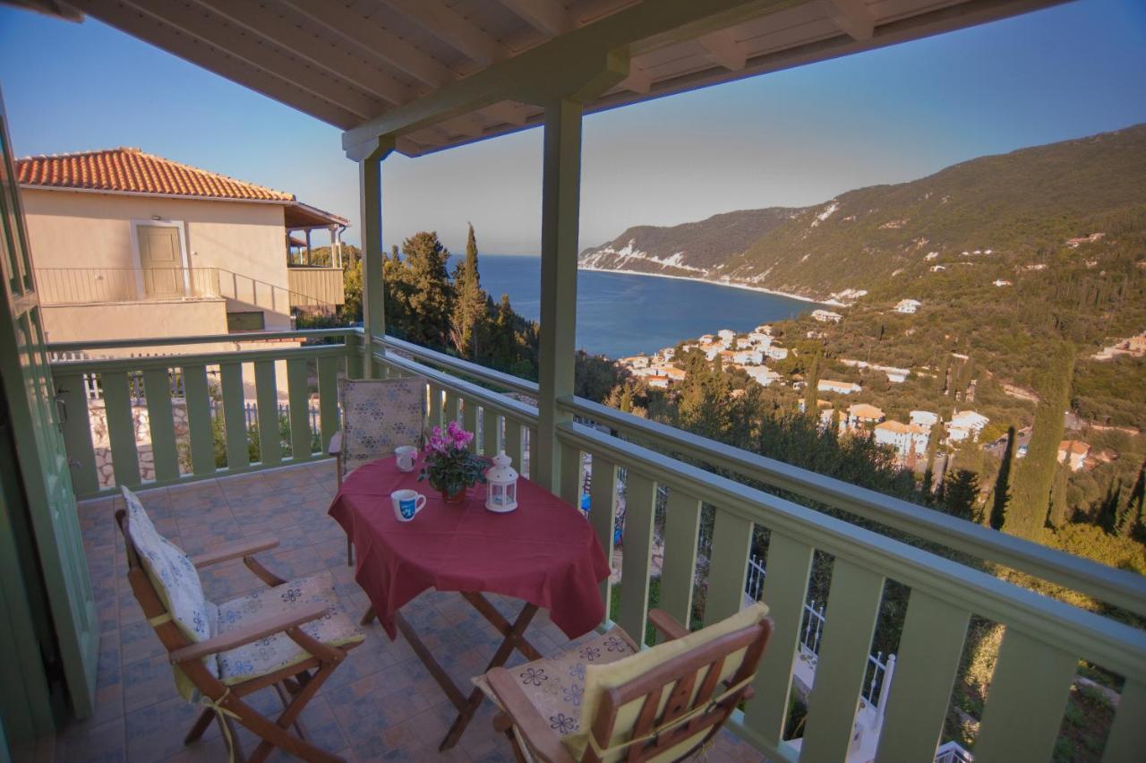 Ferienwohnung Deep Blue- Rosemary Sea View Áyios Nikítas Exterior foto