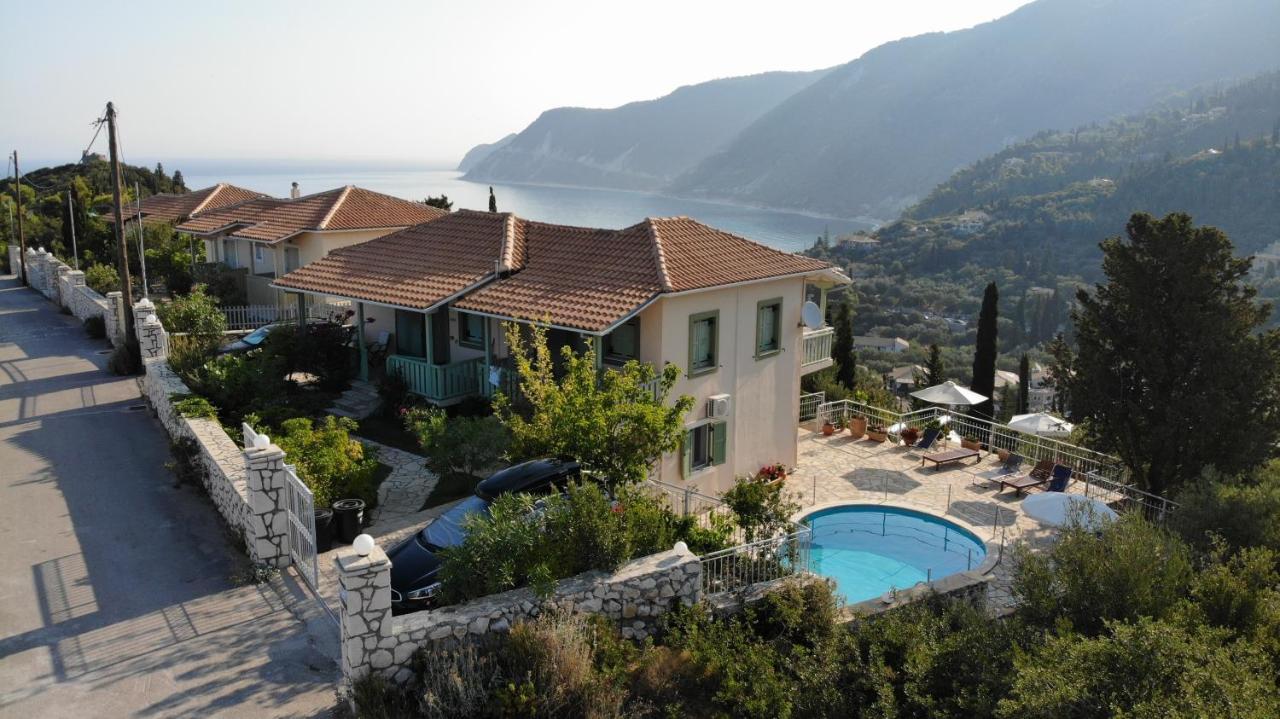 Ferienwohnung Deep Blue- Rosemary Sea View Áyios Nikítas Exterior foto