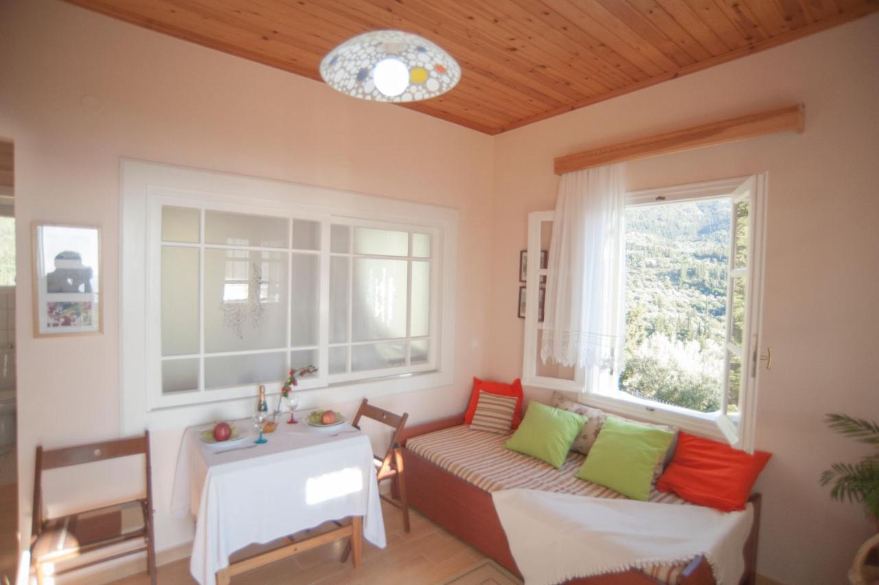 Ferienwohnung Deep Blue- Rosemary Sea View Áyios Nikítas Exterior foto