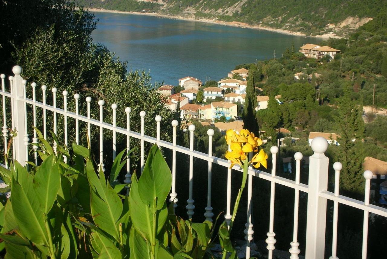 Ferienwohnung Deep Blue- Rosemary Sea View Áyios Nikítas Exterior foto