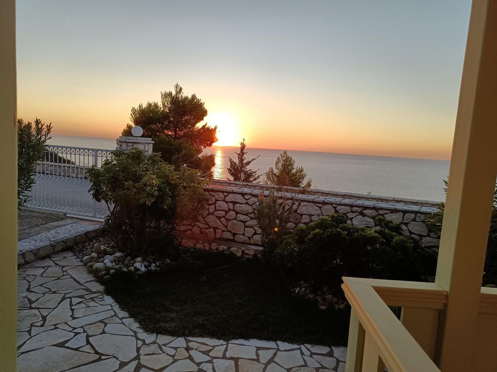 Ferienwohnung Deep Blue- Rosemary Sea View Áyios Nikítas Exterior foto