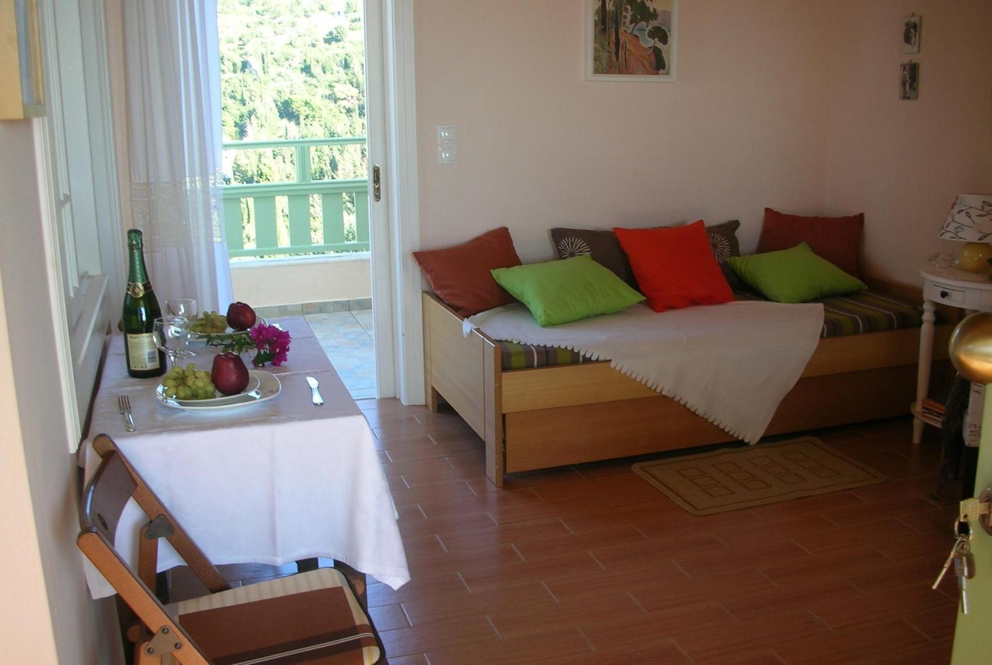 Ferienwohnung Deep Blue- Rosemary Sea View Áyios Nikítas Exterior foto