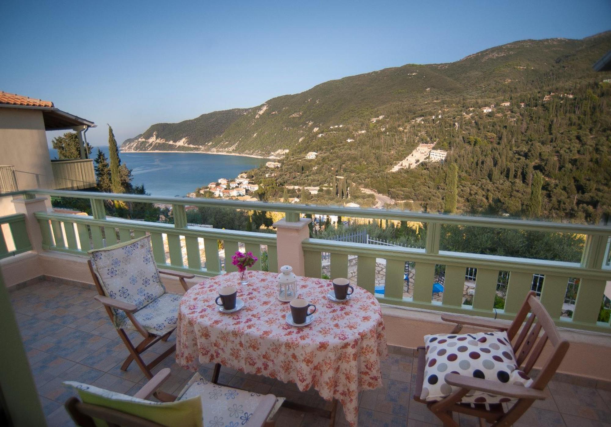 Ferienwohnung Deep Blue- Rosemary Sea View Áyios Nikítas Exterior foto